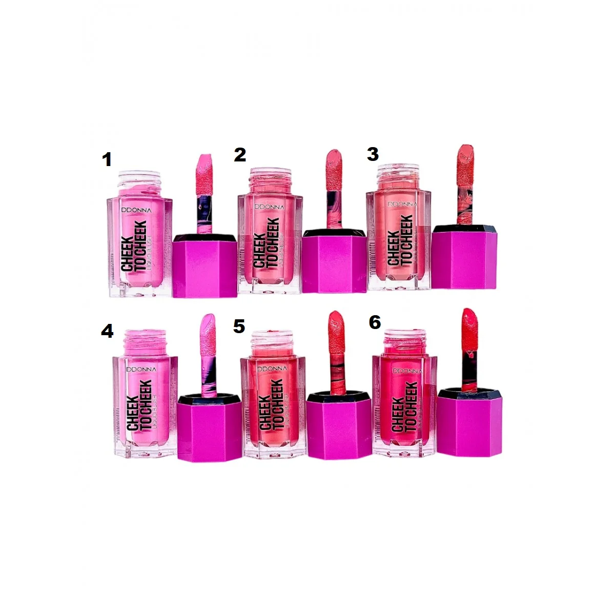 COLORETE LÍQUIDO - Blush Liquid Cheek To Cheek - D'donna - Image 5