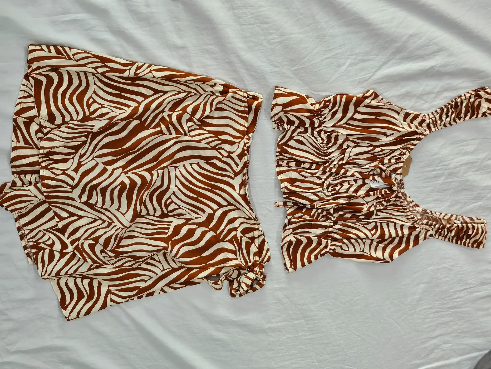 Conjunto Atenas Cebrado - Top + Falda/pantalón viscosa - Image 7